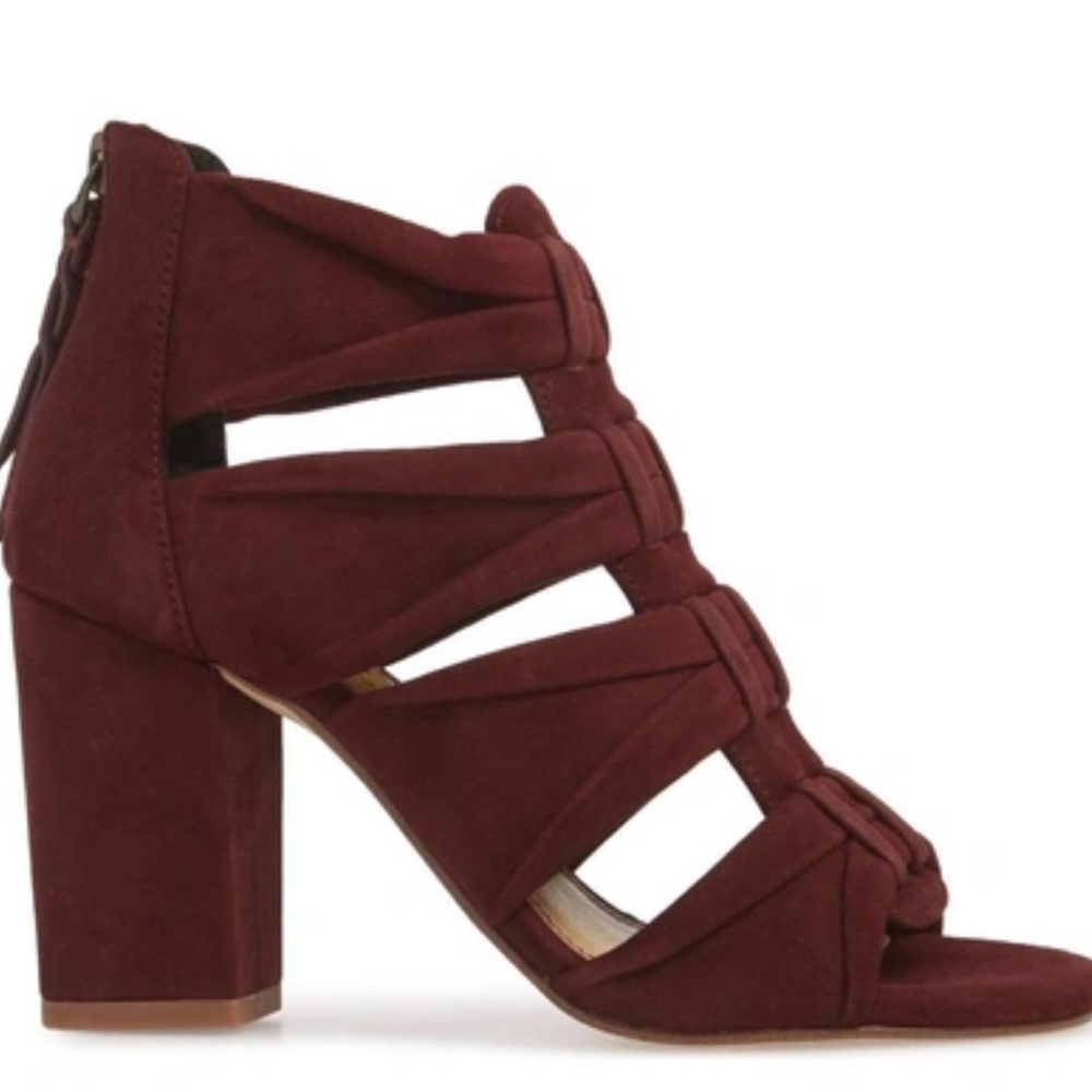 Splendid Nando Heel in Plum, size 9 1/2